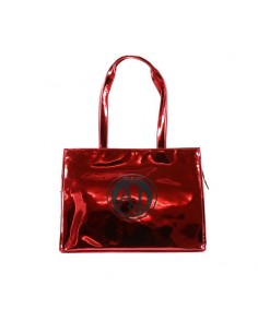 Borsa donna Shopping Bag a spalla borsetta trasformabile zip nuova 70690 